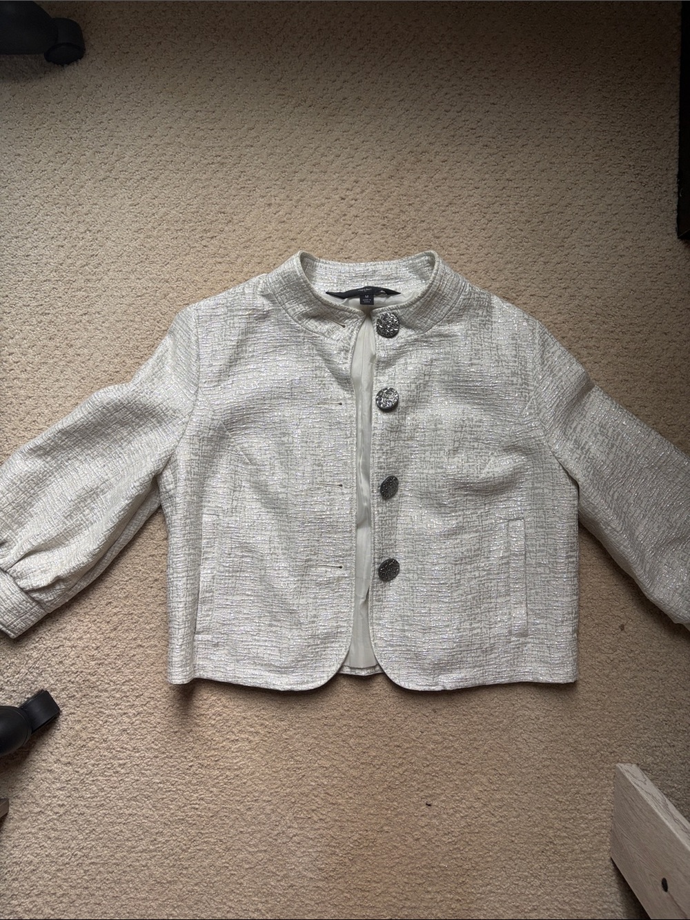 Cropped blazer